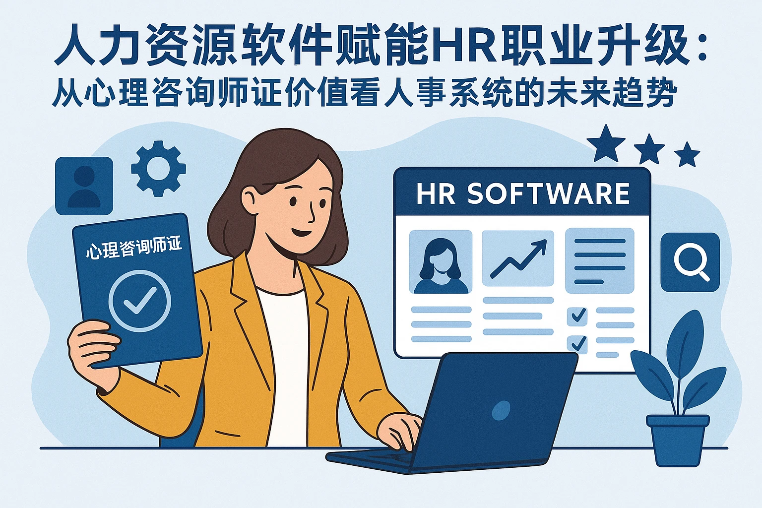 人力资源软件赋能HR职业升级：从心理咨询师证价值看人事系统的未来趋势