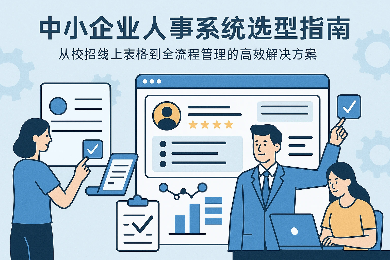 中小企业人事系统选型指南：从校招线上表格到全流程管理的高效解决方案