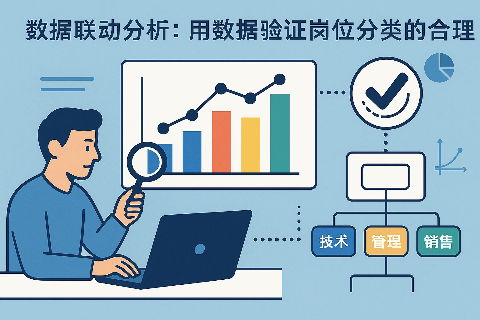 2. 数据联动分析：用数据验证岗位分类的合理性