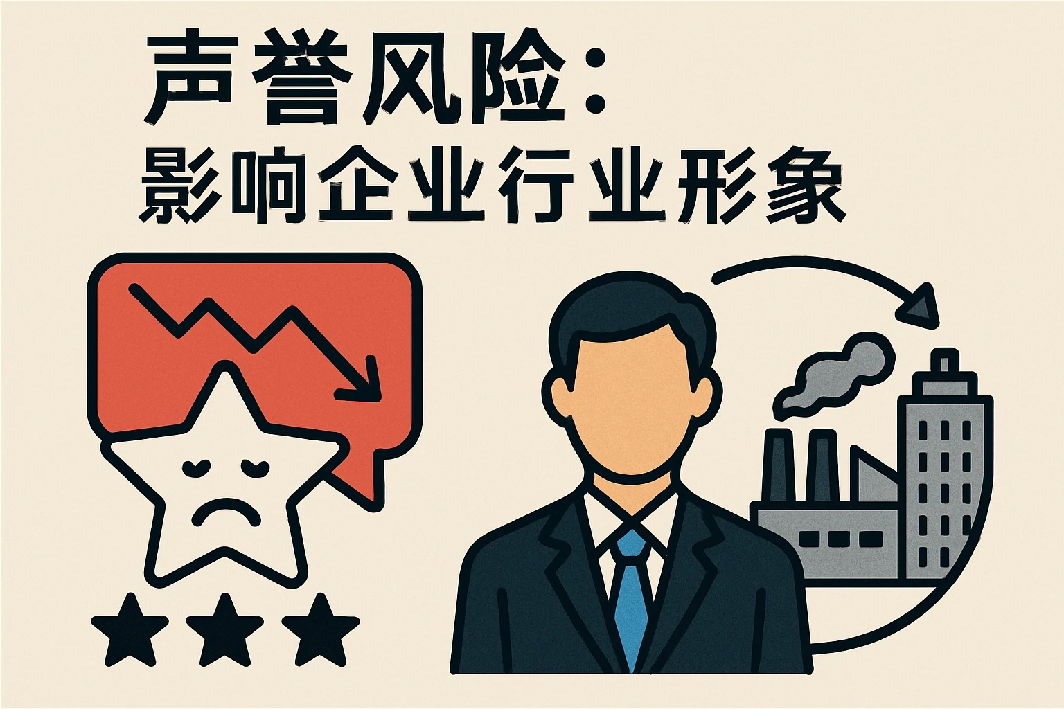 声誉风险：影响企业行业形象