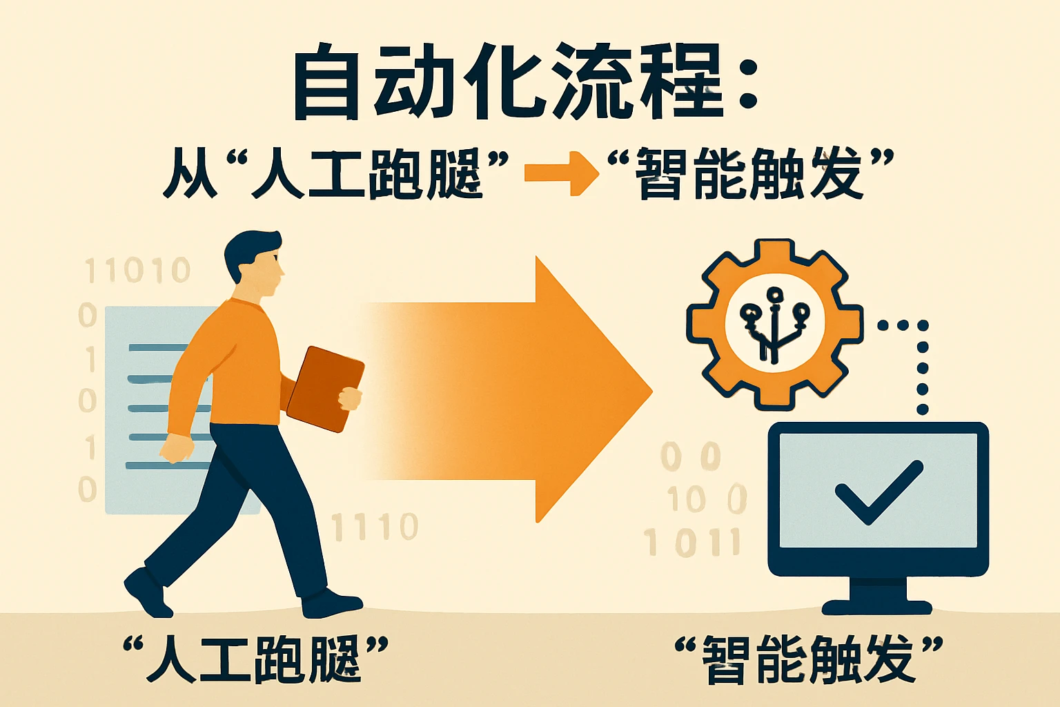 2. 自动化流程：从“人工跑腿”到“智能触发”