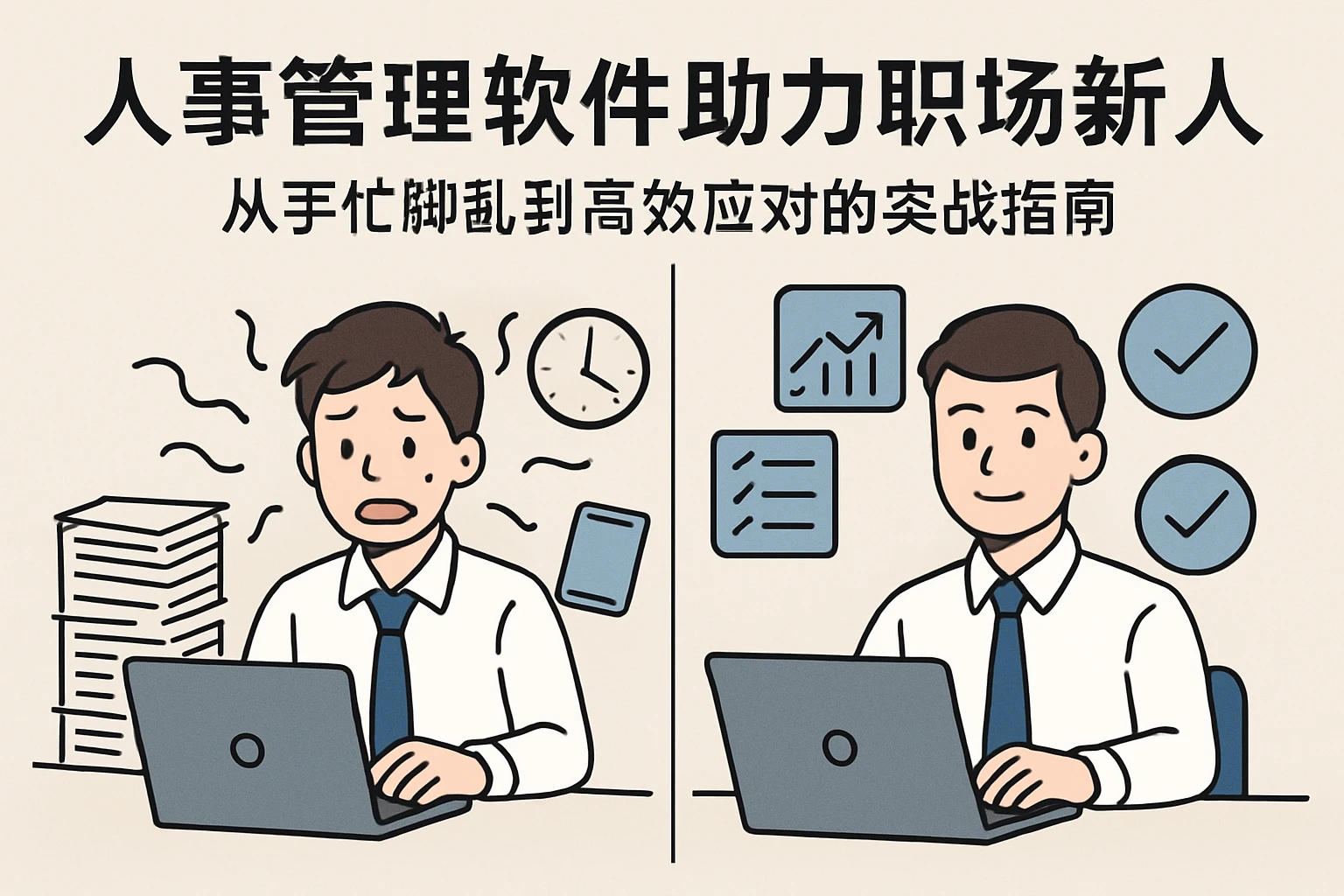 人事管理软件助力职场新人：从手忙脚乱到高效应对的实战指南