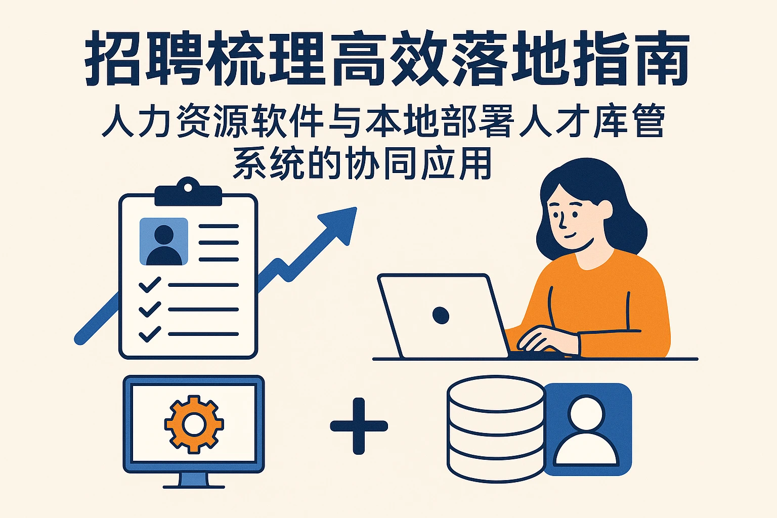 招聘梳理高效落地指南：人力资源软件与本地部署人才库管理系统的协同应用