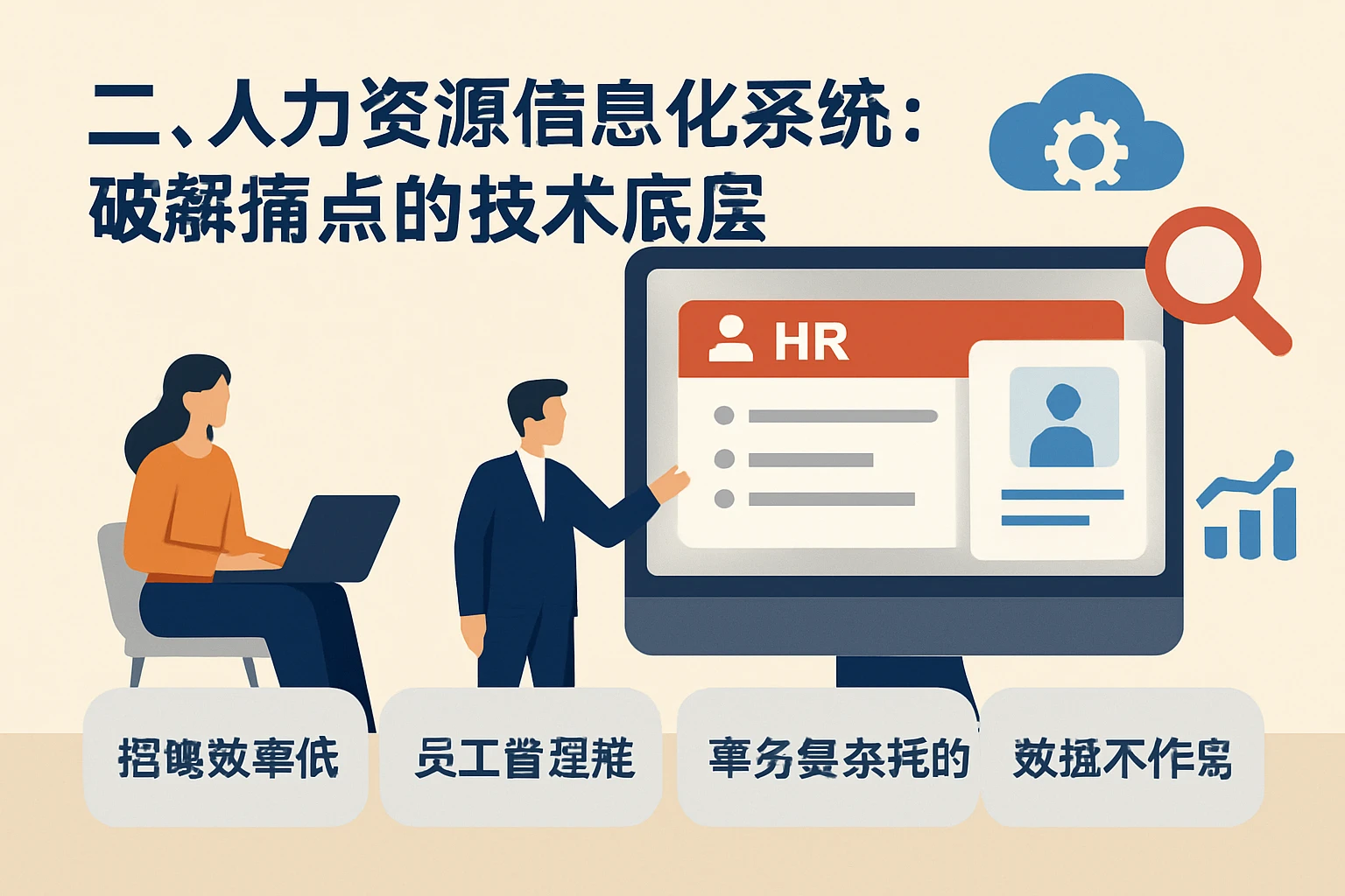 二、人力资源信息化系统：破解痛点的技术底层