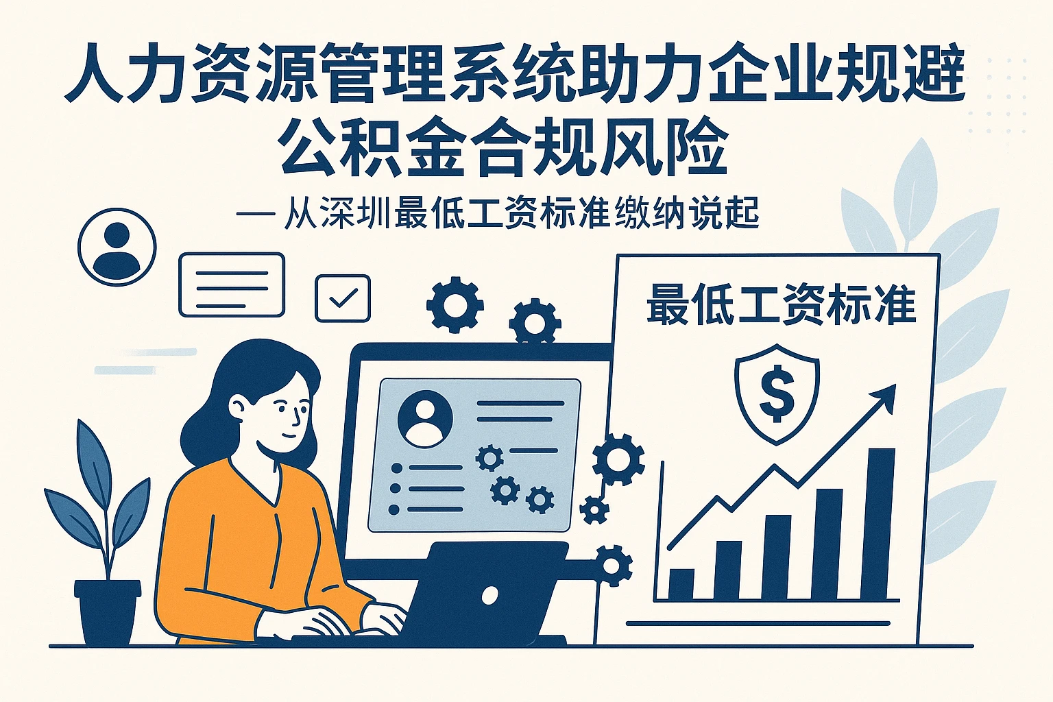 人力资源管理系统助力企业规避公积金合规风险——从深圳最低工资标准缴纳说起