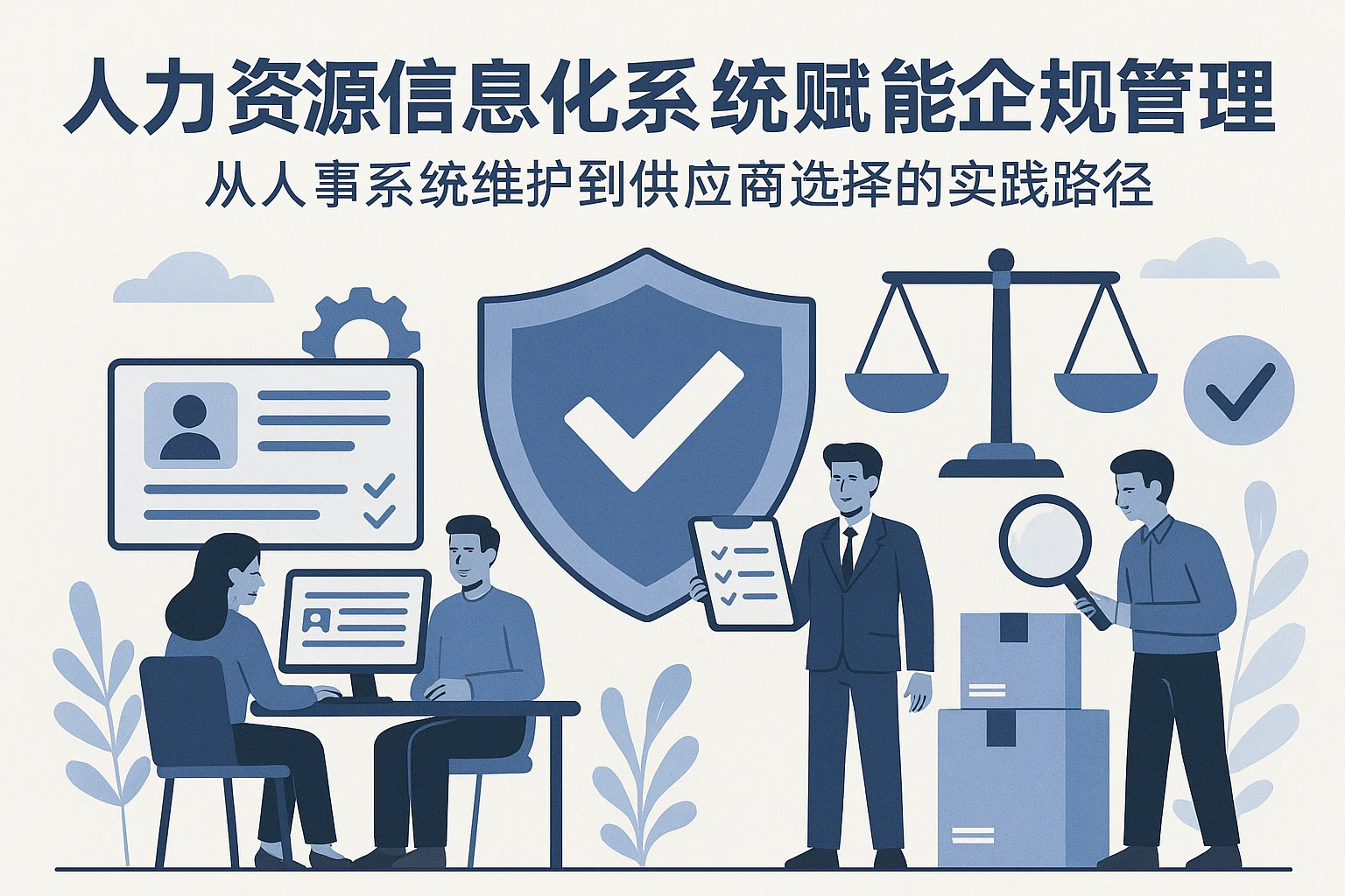 人力资源信息化系统赋能企业合规管理：从人事系统维护到供应商选择的实践路径