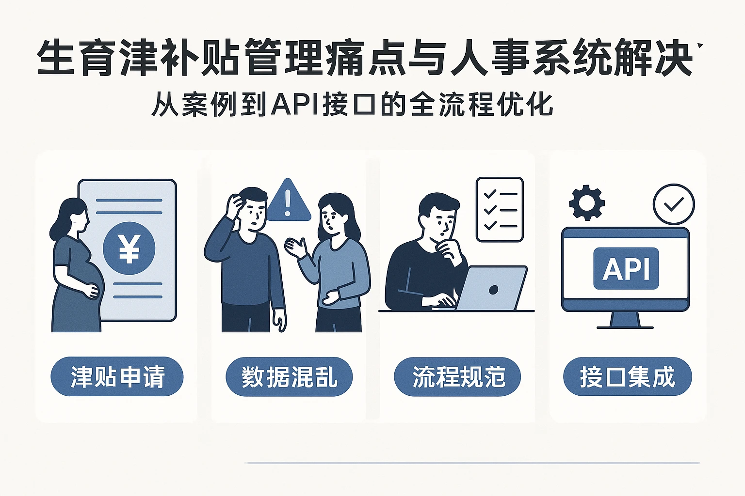 生育津补贴管理痛点与人事系统解决方案：从案例到API接口的全流程优化