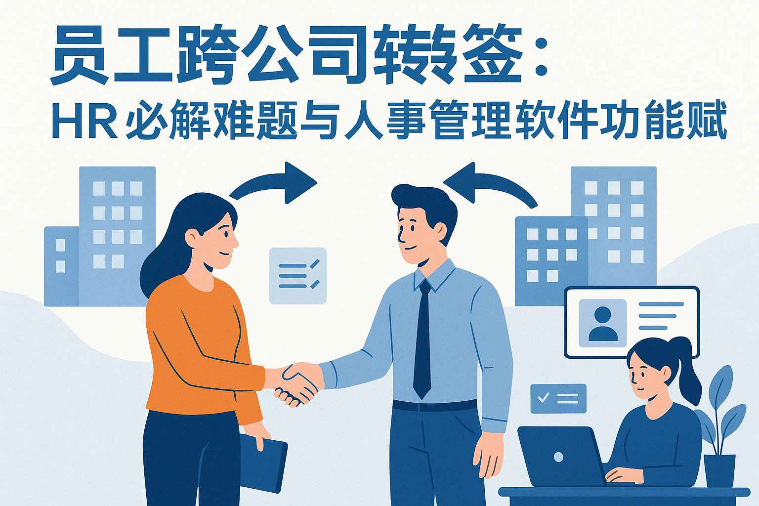 员工跨公司转签：HR必解难题与人事管理软件的功能赋能