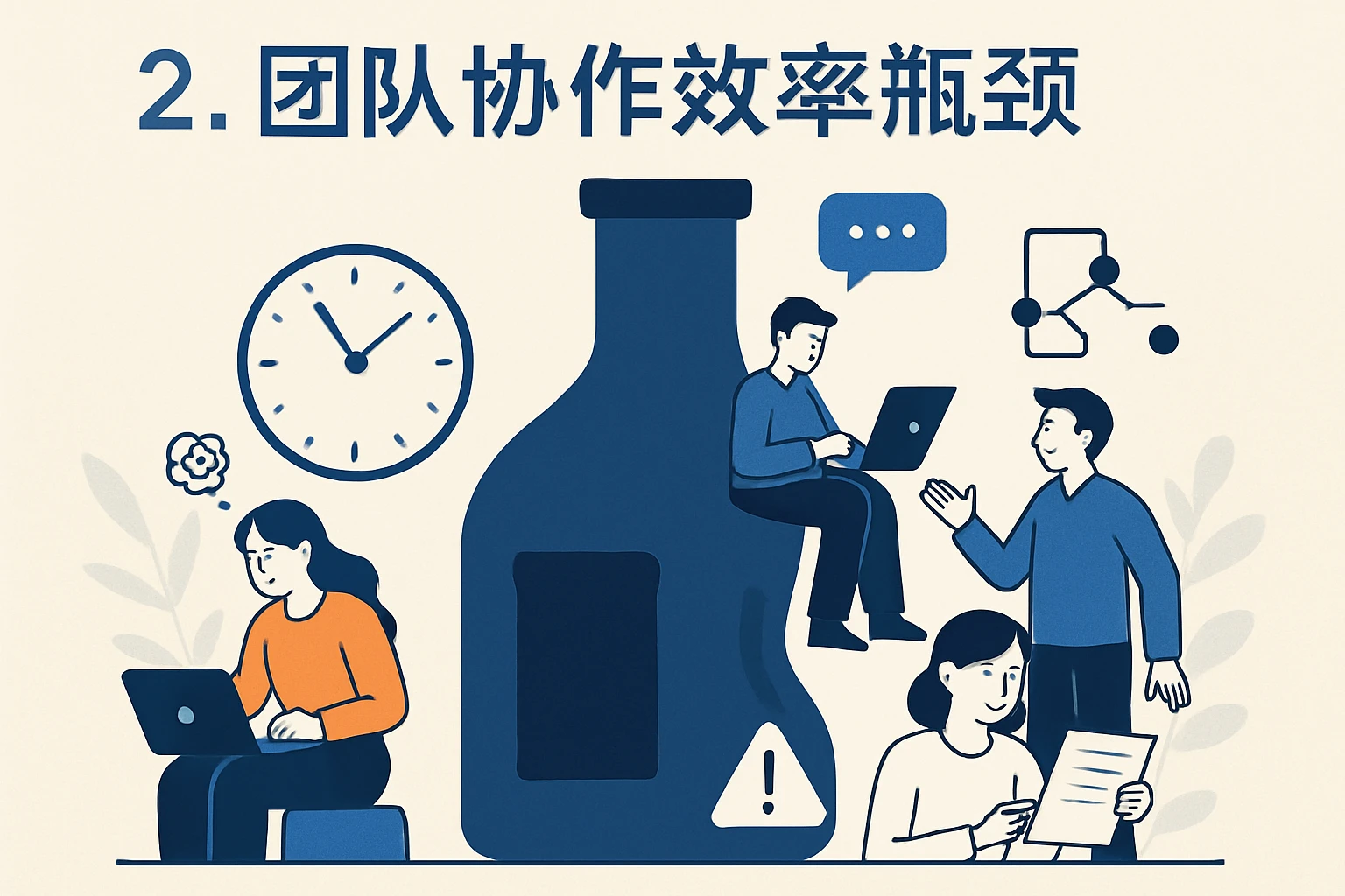 2. 团队协作效率瓶颈