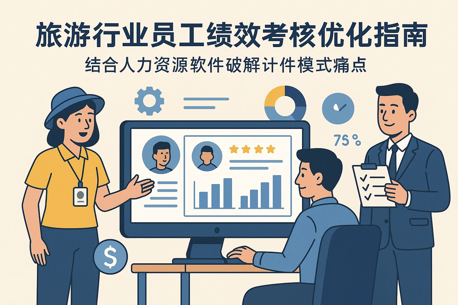 旅游行业员工绩效考核优化指南：结合人力资源软件破解计件模式痛点