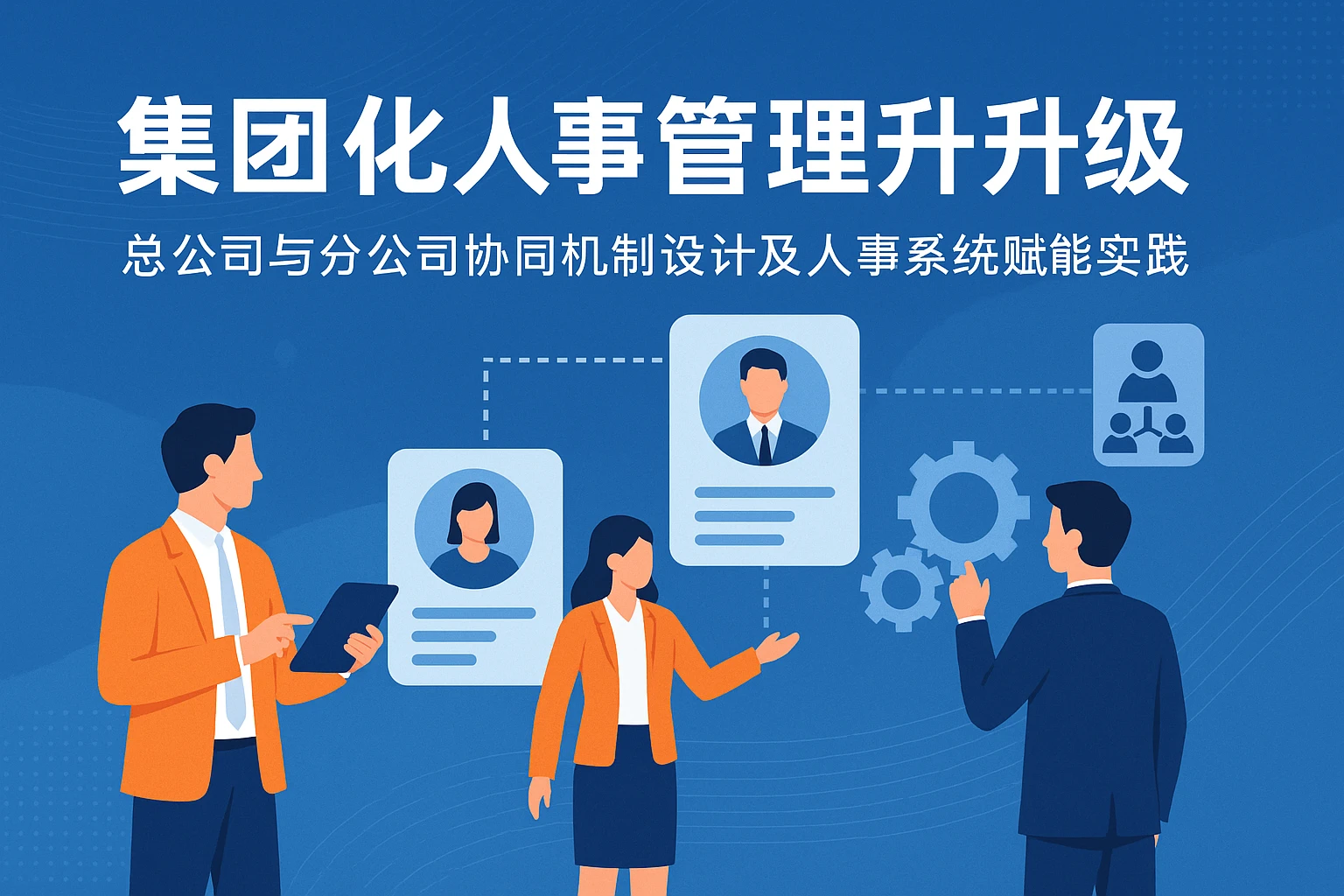 集团化人事管理升级：总公司与分公司协同机制设计及人事系统赋能实践