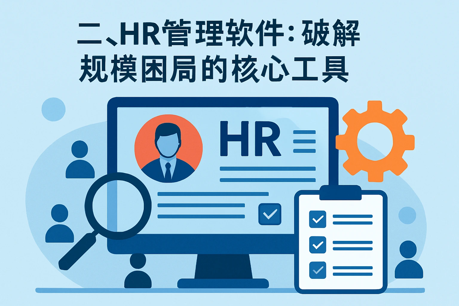 二、HR管理软件：破解规模困局的核心工具