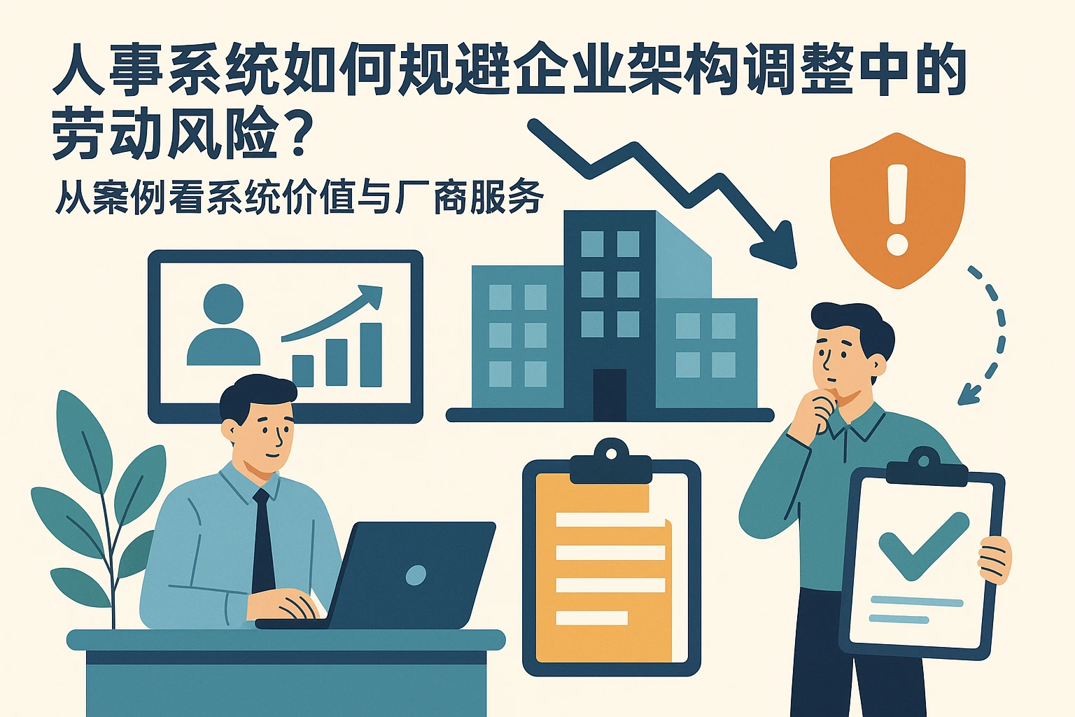 人事系统如何规避企业架构调整中的劳动风险?从案例看系统价值与厂商服务