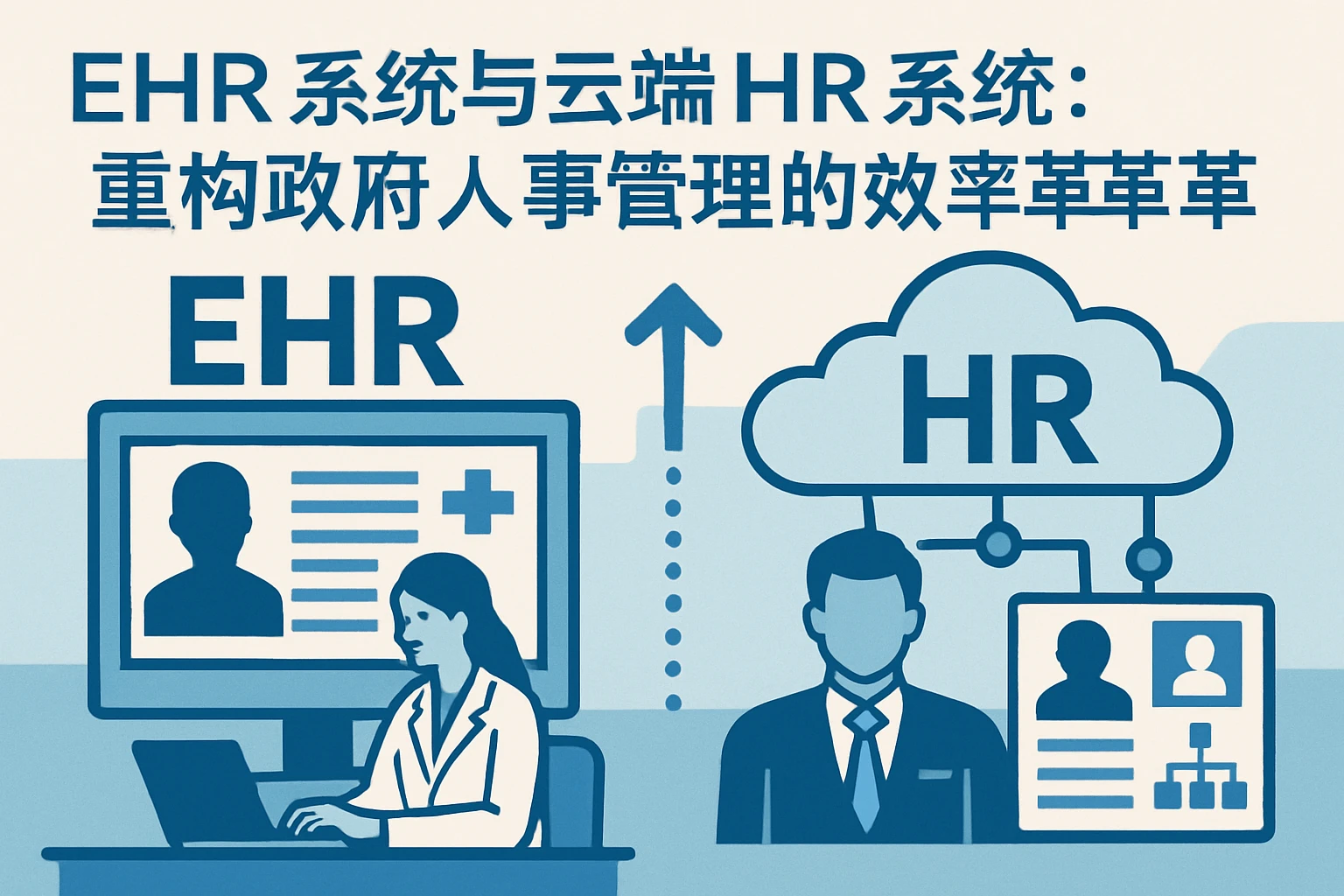EHR系统与云端HR系统：重构政府人事管理的效率革命