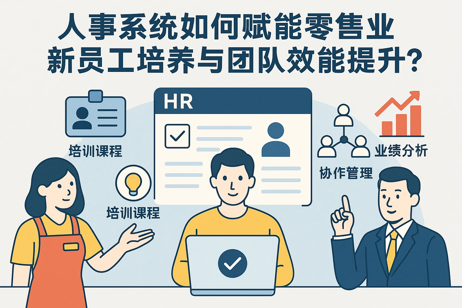 人事系统如何赋能零售业新员工培养与团队效能提升？