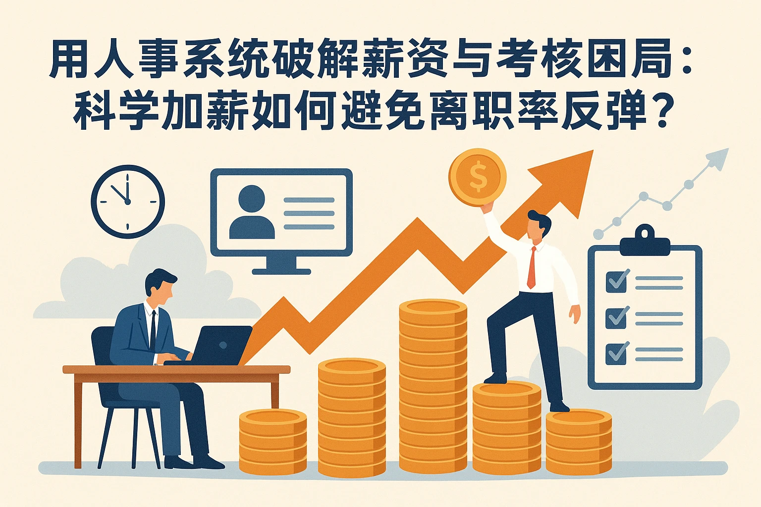 用人事系统破解薪资与考核困局：科学加薪如何避免离职率反弹？