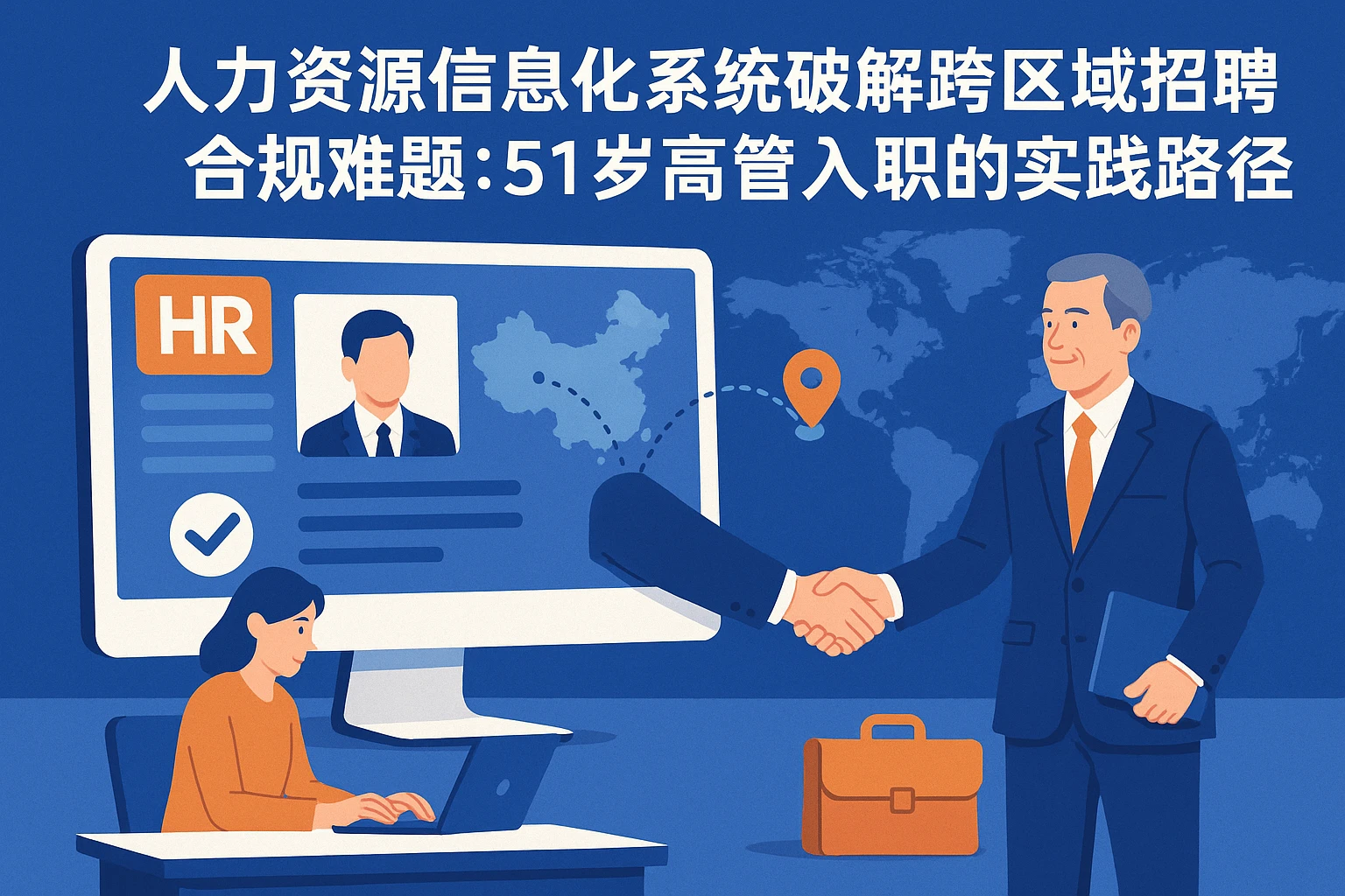 人力资源信息化系统破解跨区域招聘合规难题：51岁高管入职的实践路径