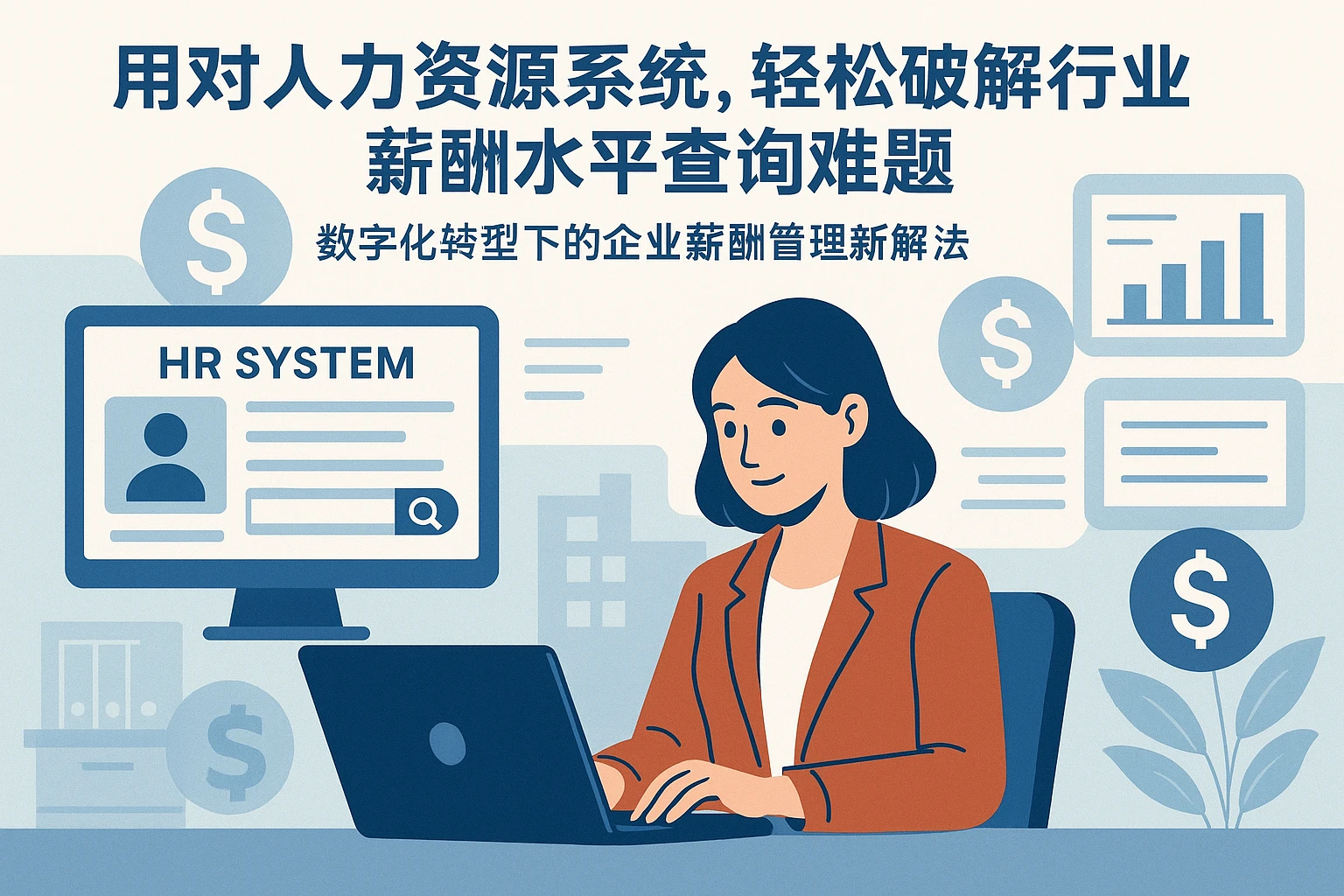 用对人力资源系统，轻松破解行业薪酬水平查询难题——数字化转型下的企业薪酬管理新解法