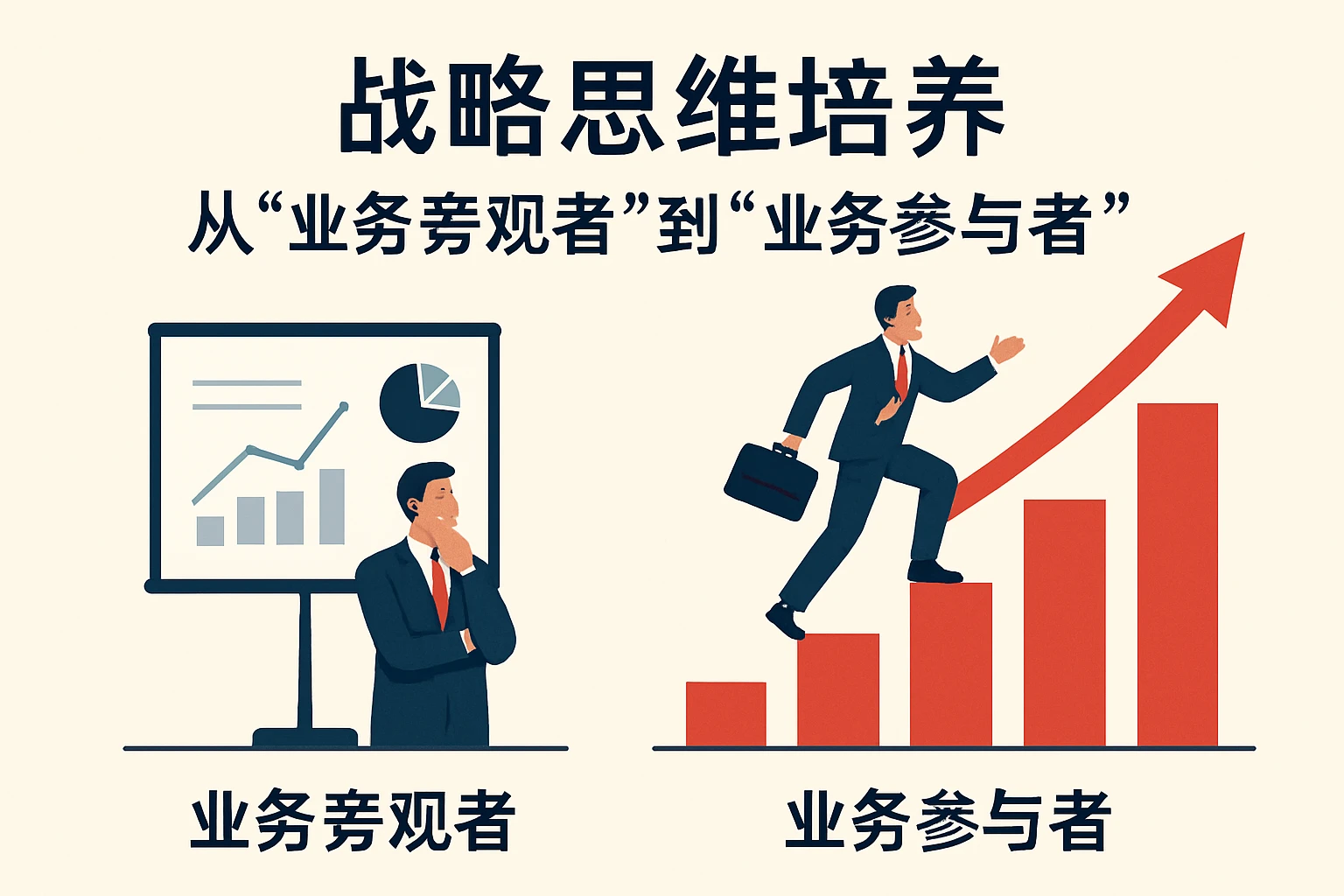2. 战略思维培养：从“业务旁观者”到“业务参与者”