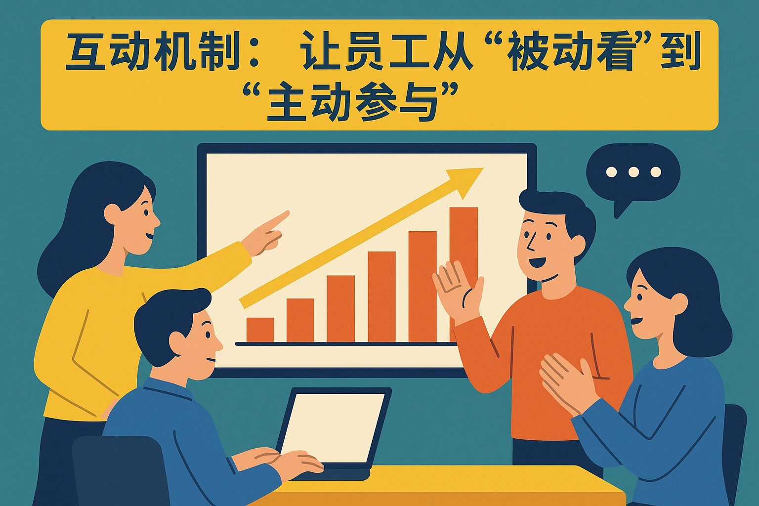 2. 互动机制：让员工从“被动看”到“主动参与”
