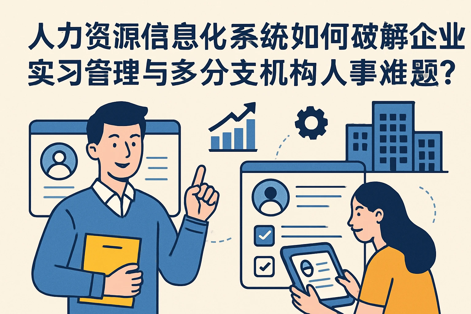 人力资源信息化系统如何破解企业实习管理与多分支机构人事难题？