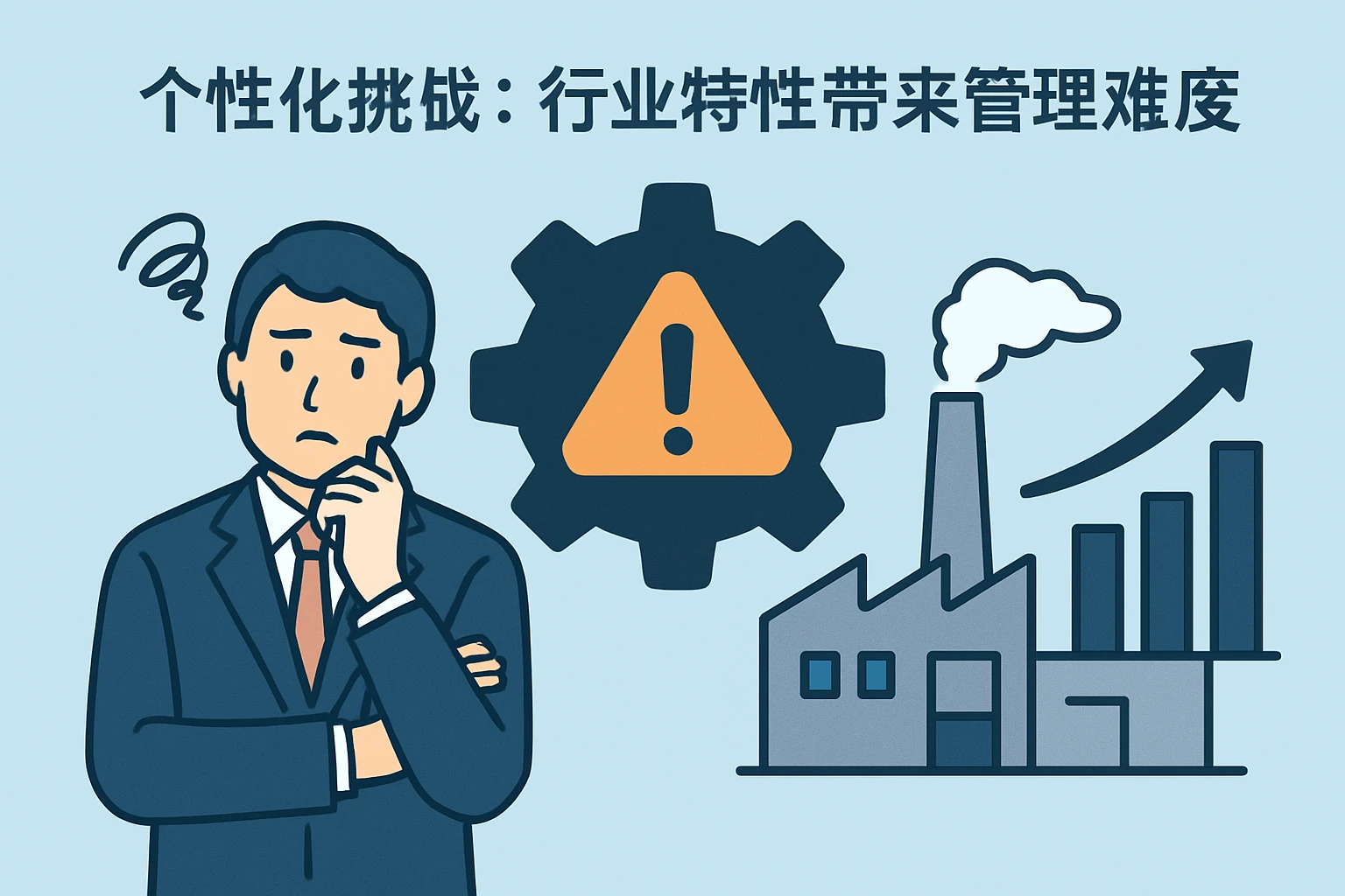 2. 个性化挑战：行业特性带来的管理难度