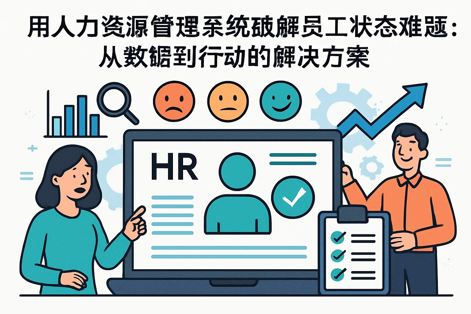 用人力资源管理系统破解员工状态难题：从数据到行动的解决方案