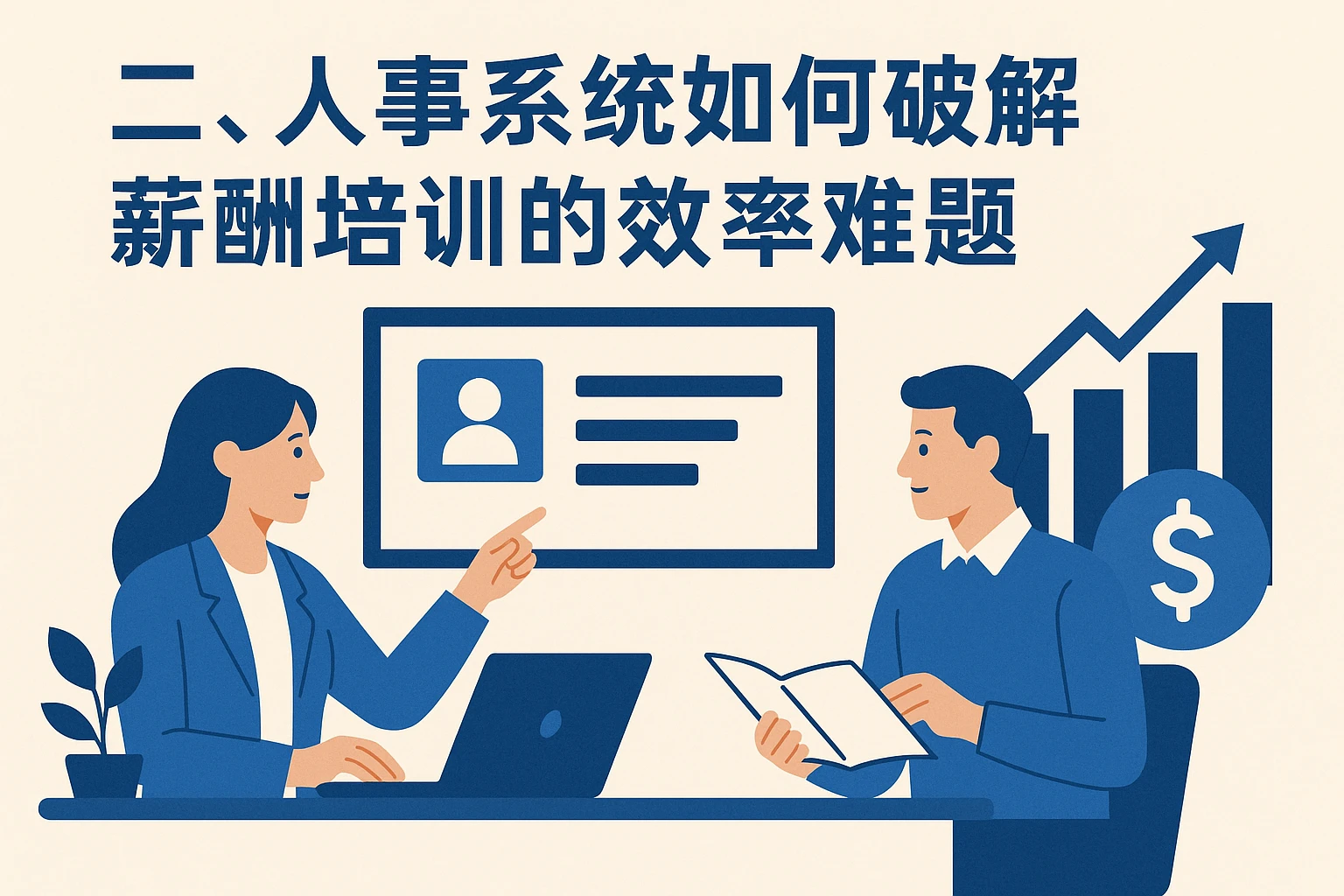 二、人事系统如何破解薪酬培训的效率难题