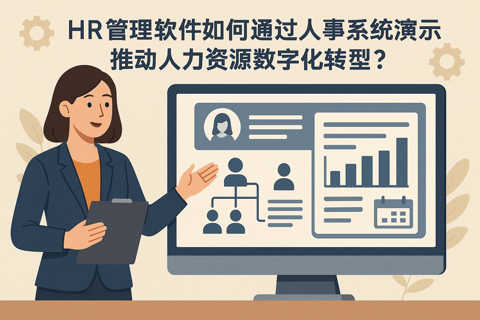 HR管理软件如何通过人事系统演示推动人力资源数字化转型？