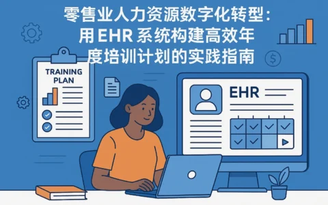 零售业人力资源数字化转型：用EHR系统构建高效年度培训计划的实践指南