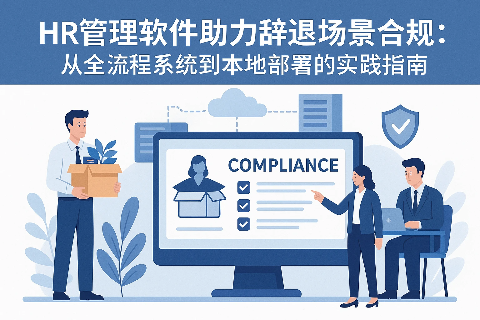 HR管理软件助力辞退场景合规：从全流程系统到本地部署的实践指南