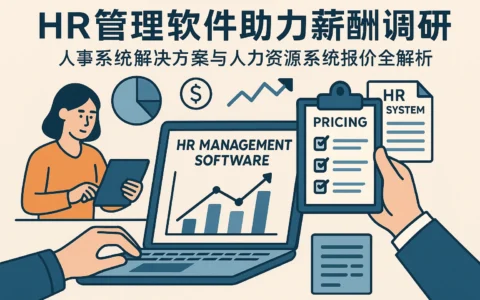 HR管理软件助力薪酬调研：人事系统解决方案与人力资源系统报价全解析