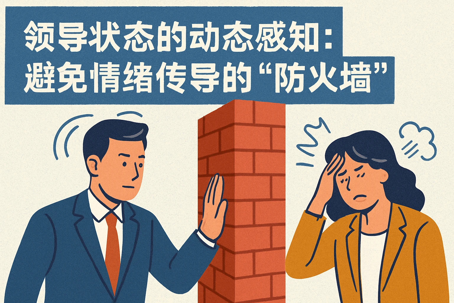 2. 领导状态的动态感知：避免情绪传导的“防火墙”