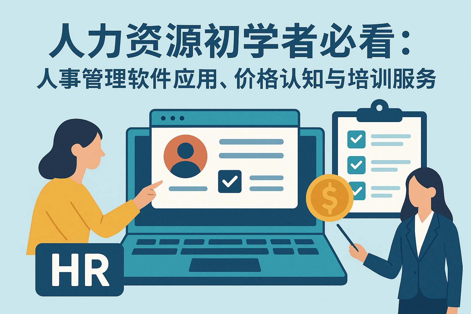 人力资源初学者必看：人事管理软件应用、价格认知与培训服务指南