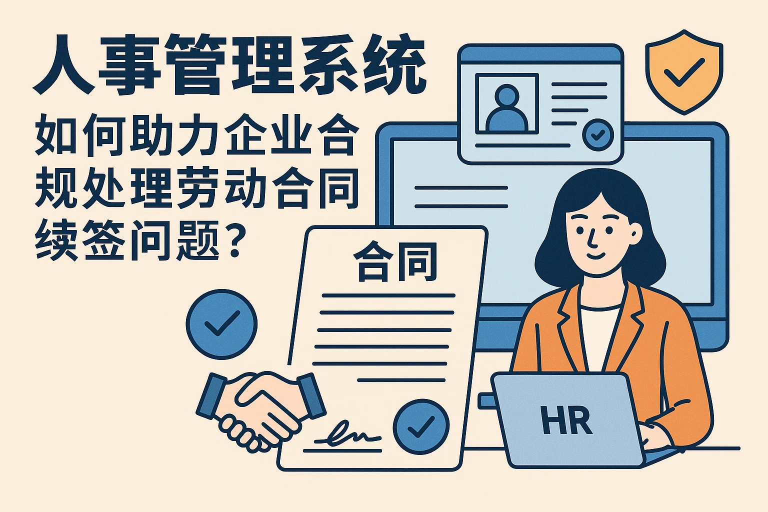 人事管理系统如何助力企业合规处理劳动合同续签问题？