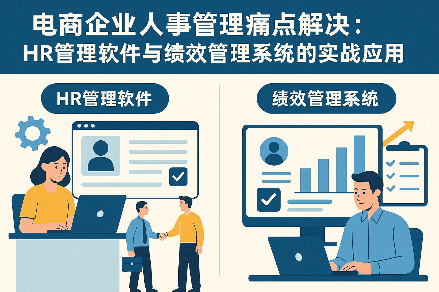 电商企业人事管理痛点解决：HR管理软件与绩效管理系统的实战应用
