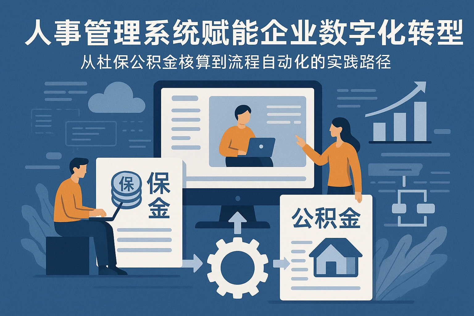 人事管理系统赋能企业数字化转型：从社保公积金核算到流程自动化的实践路径