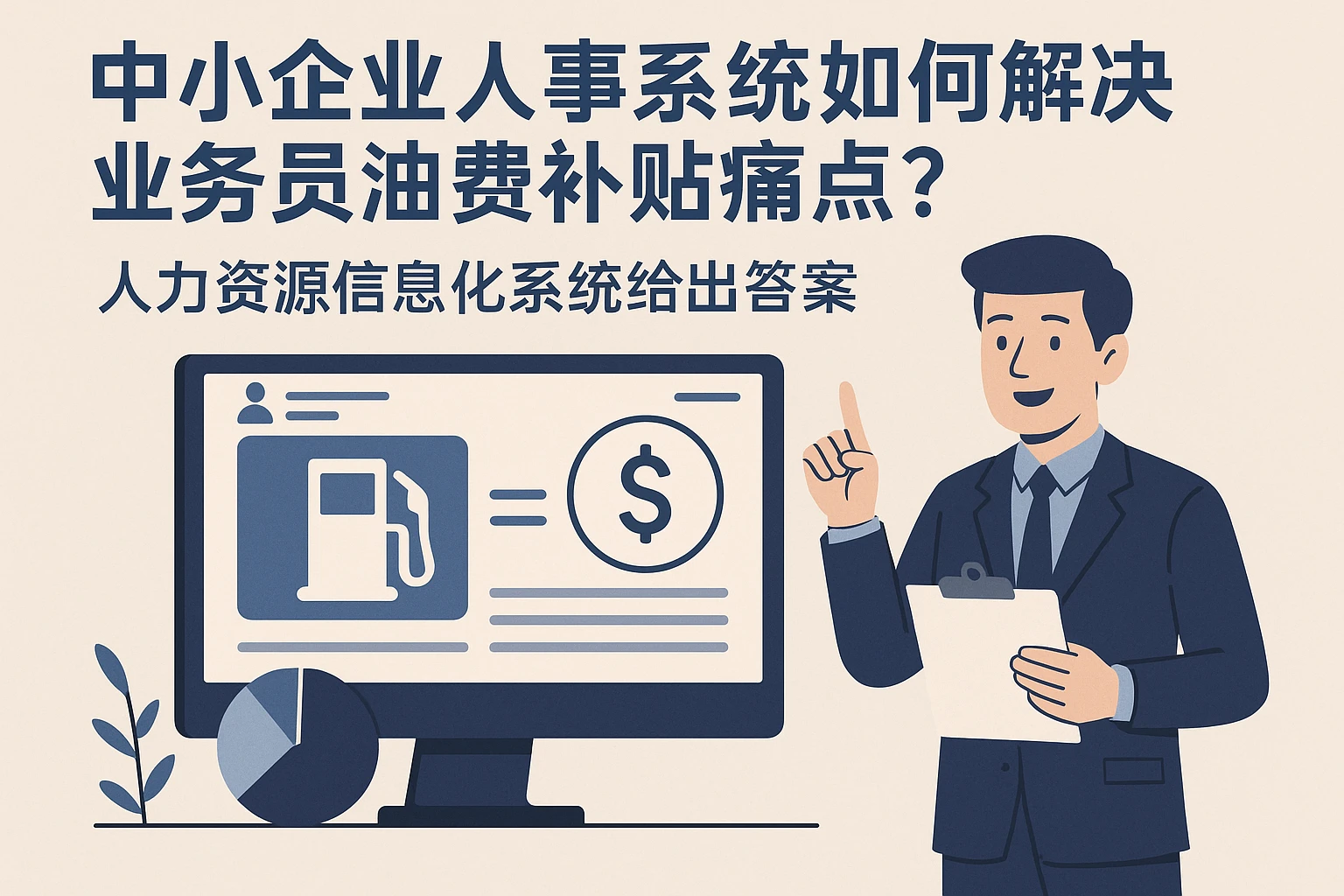中小企业人事系统如何解决业务员油费补贴痛点？人力资源信息化系统给出答案