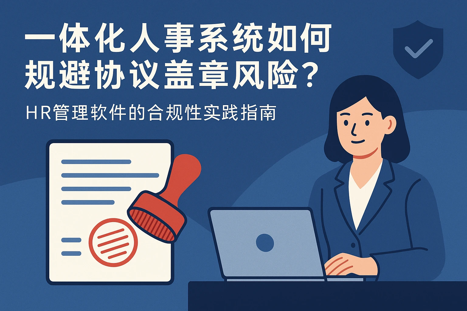 一体化人事系统如何规避协议盖章风险？HR管理软件的合规性实践指南