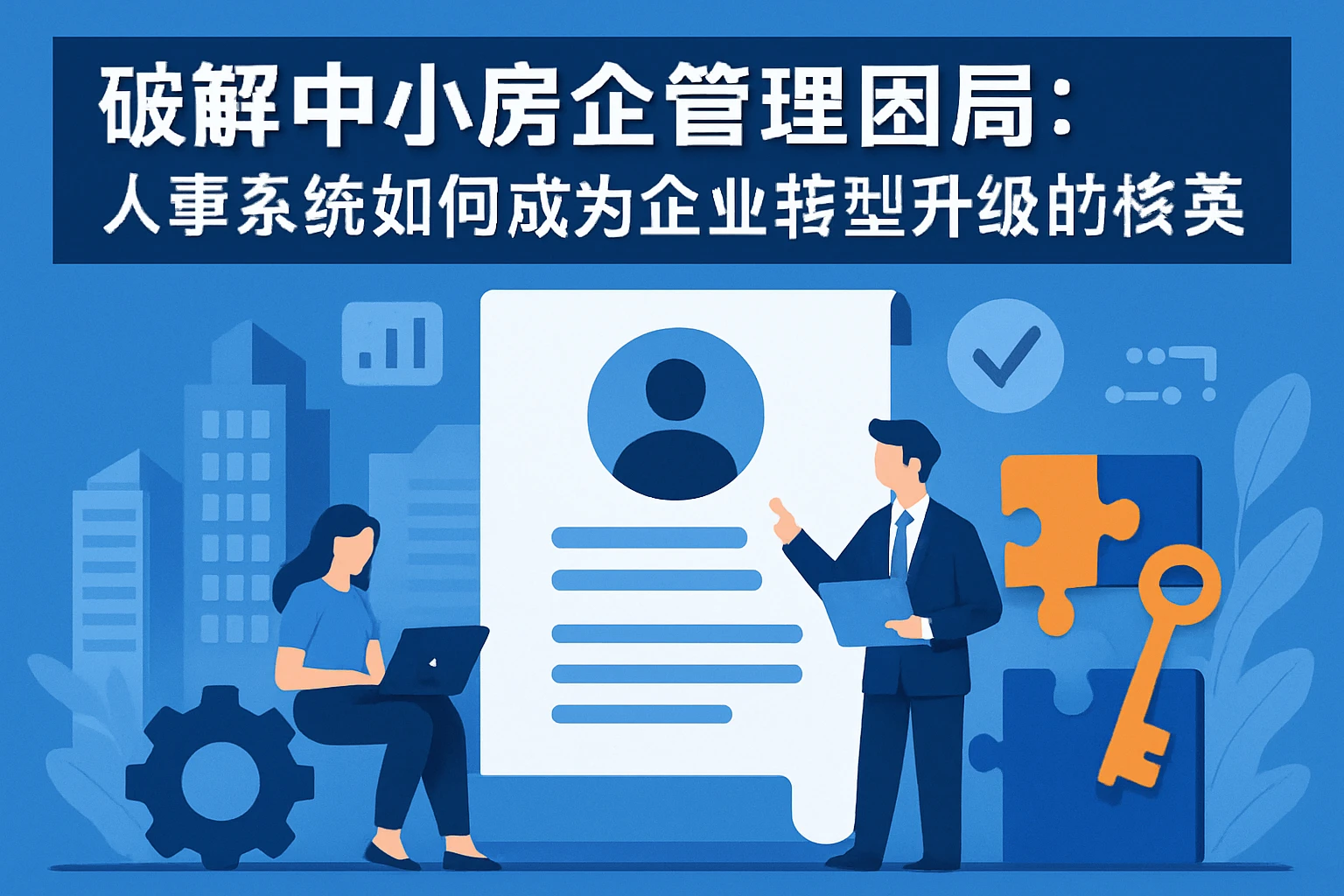 破解中小房企管理困局：人事系统如何成为企业转型升级的核心引擎