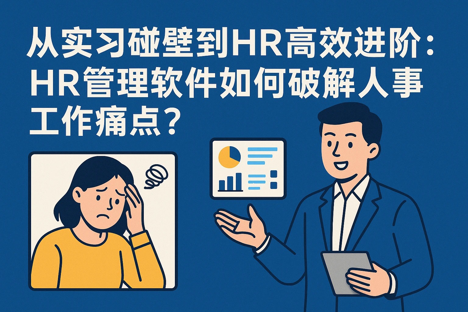 从实习碰壁到HR高效进阶：HR管理软件如何破解人事工作痛点？