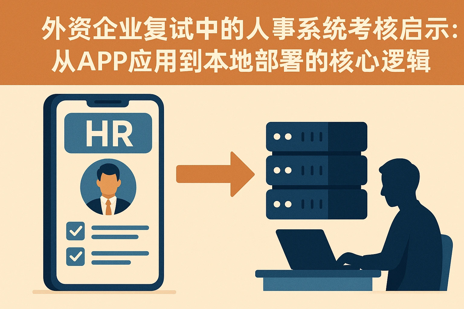 外资企业复试中的人事系统考核启示：从APP应用到本地部署的核心逻辑