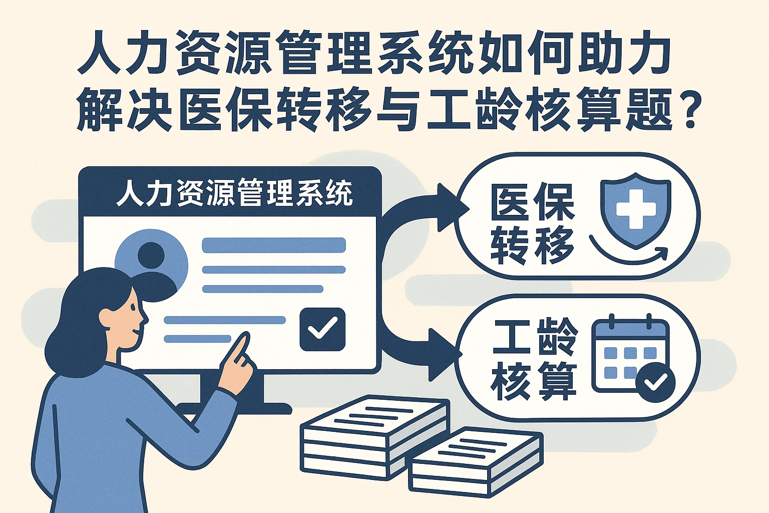人力资源管理系统如何助力解决医保转移与工龄核算难题？