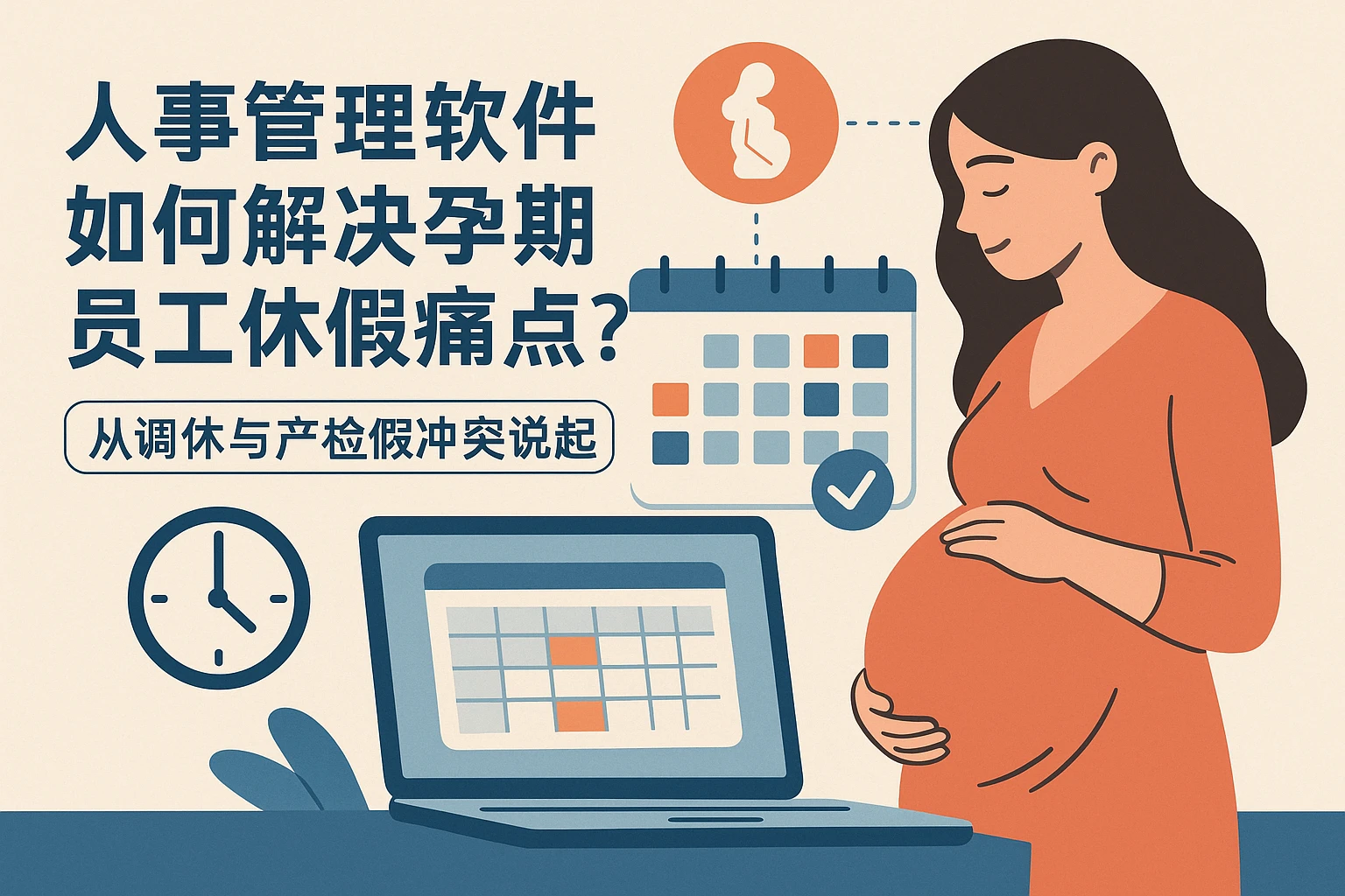 人事管理软件如何解决孕期员工休假痛点？从调休与产检假冲突说起