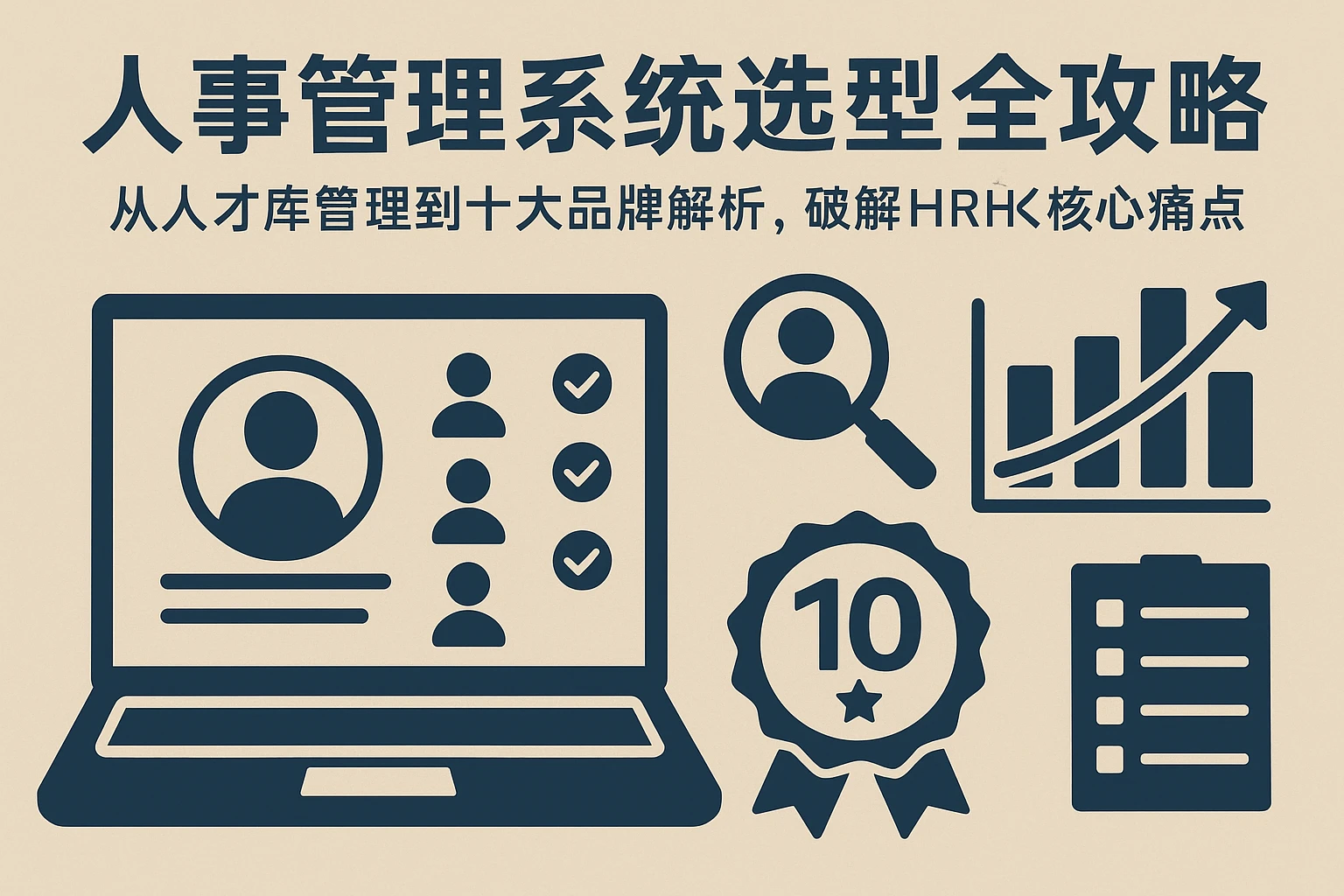 人事管理系统选型全攻略：从人才库管理到十大品牌解析，破解HR核心痛点