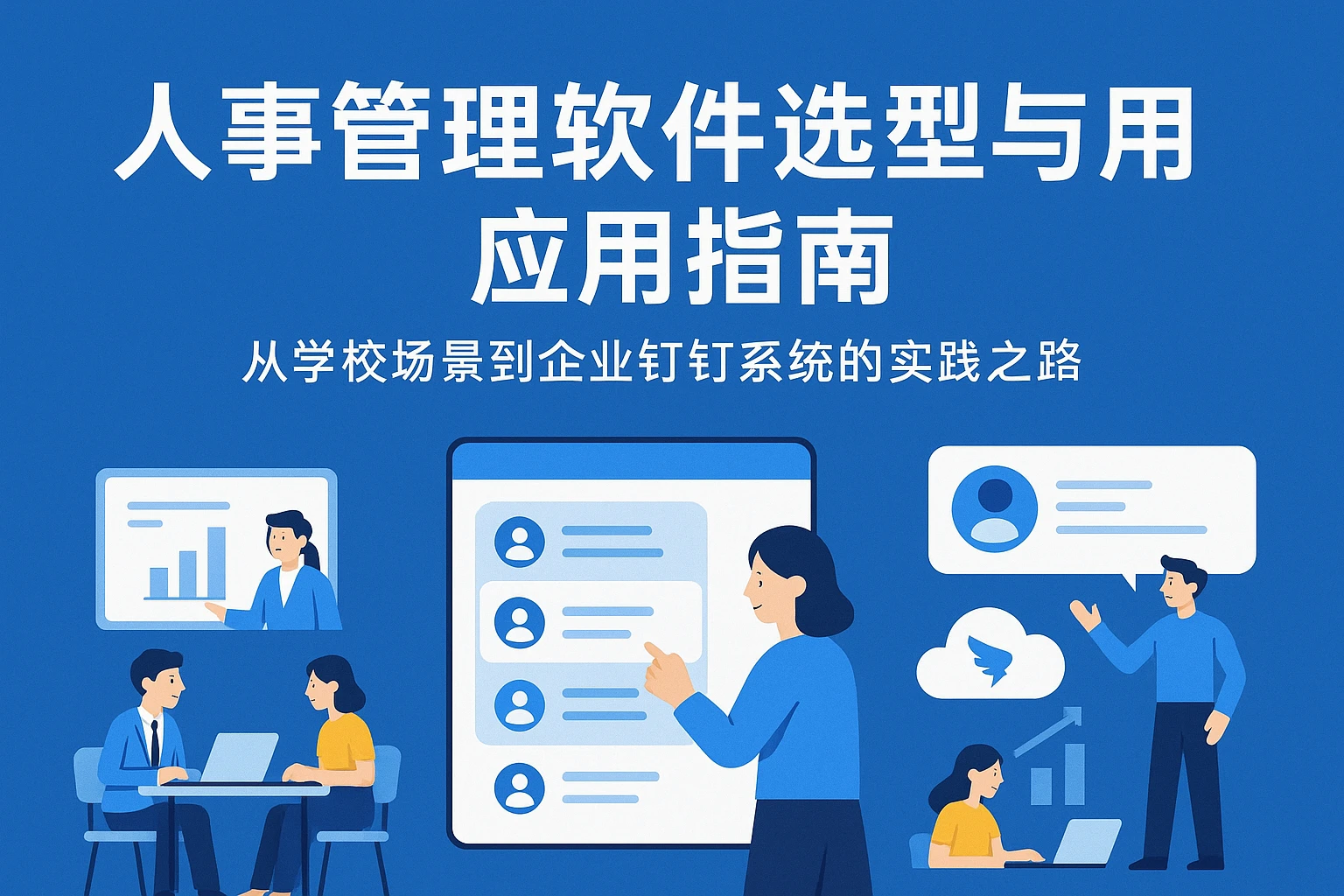 人事管理软件选型与应用指南：从学校场景到企业钉钉系统的实践之路