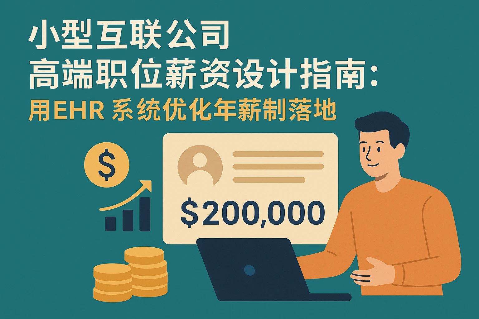 小型互联网公司高端职位薪资设计指南：用EHR系统优化年薪制落地
