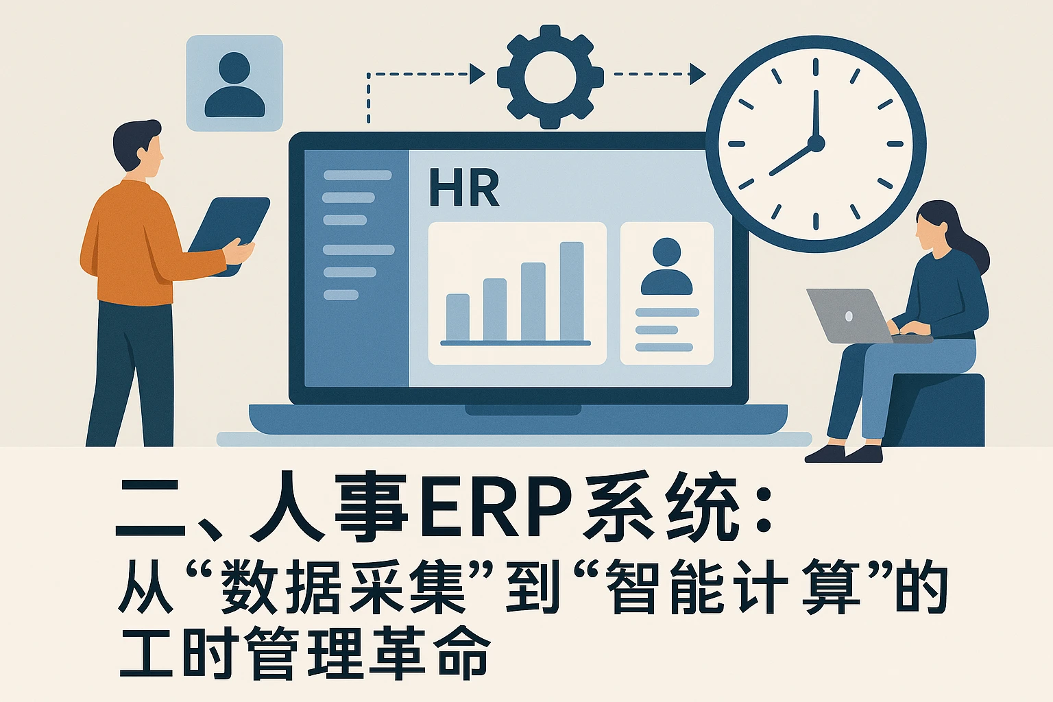二、人事ERP系统：从“数据采集”到“智能计算”的工时管理革命