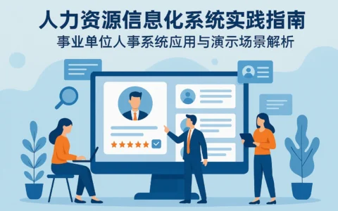 人力资源信息化系统实践指南：事业单位人事系统应用与演示场景解析