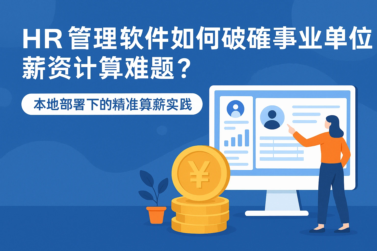 HR管理软件如何破解事业单位薪资计算难题？本地部署下的精准算薪实践